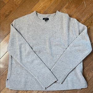 Quince Mongolian Cashmere Boxy Crewneck Sweater